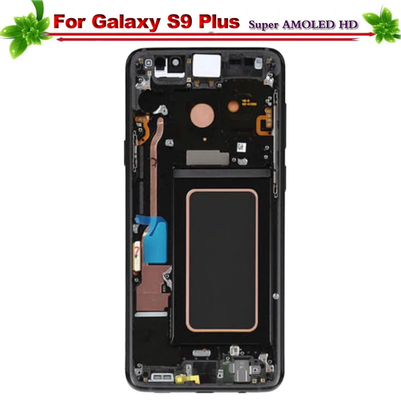 Замена для SAMSUNG Galaxy S9 plus ЖК-дисплей с сенсорным экраном дигитайзер сборка Plus G965 G965F