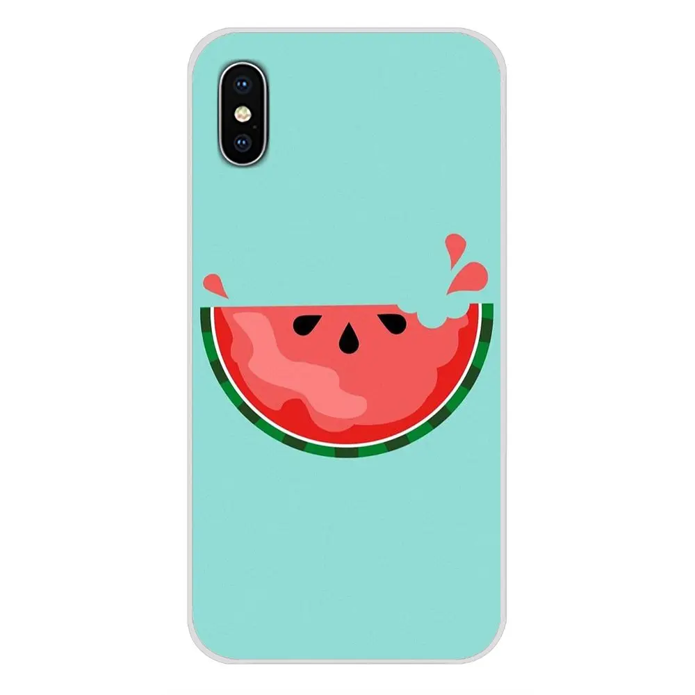 Мультфильм арбуз фрукты лето для Xiaomi Mi6 A1 5X 6X Redmi Note 5 5A 4X 4A 4 3 Plus Pro pocophone F1 Чехол
