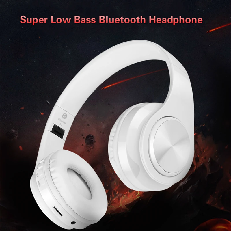 Bluetooth наушники Tourya B3 Беспроводная стереогарнитура с микрофоном поддержка TF карты