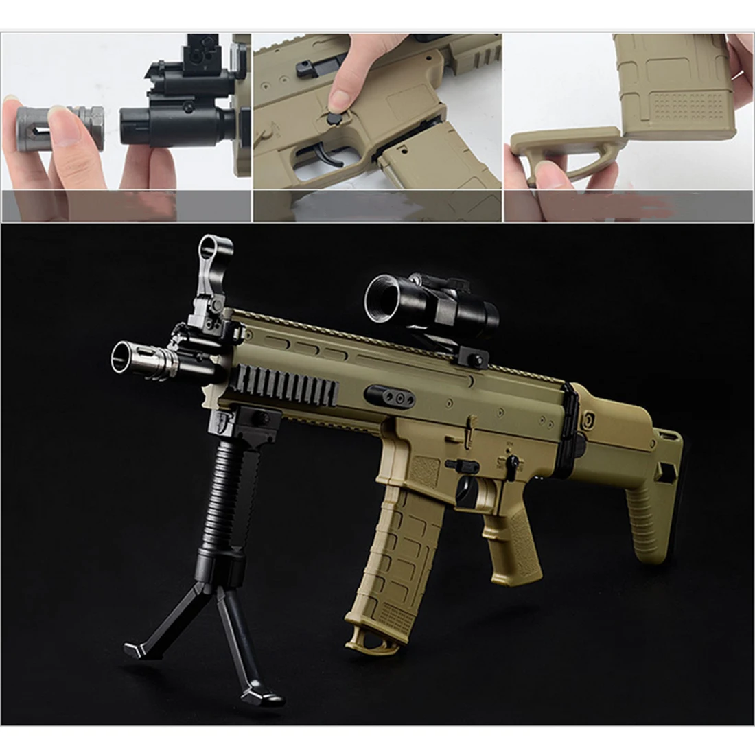 Водяные Шарики для JM Gen.2 Scar и Gen.8 M4 наружные модифицированные детали