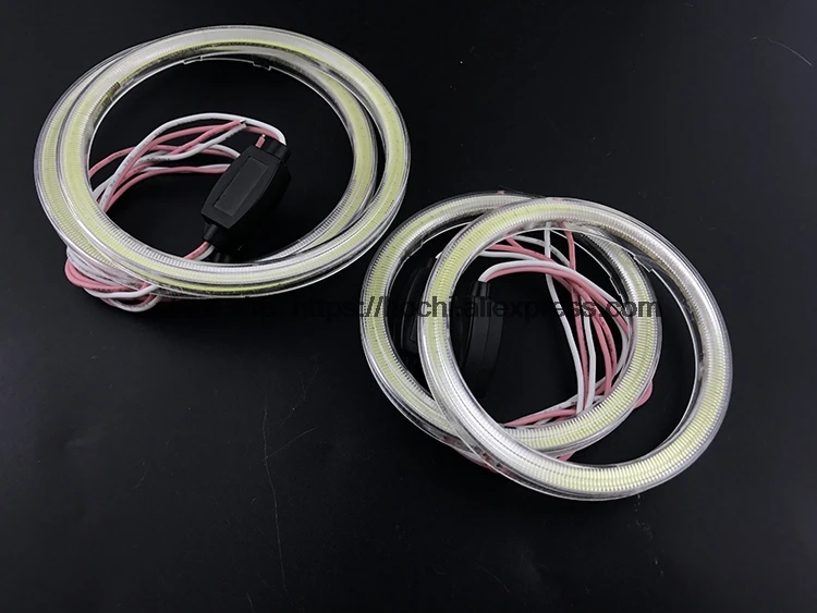 Для hyundai Tiburon 2007 2008 GK FL2 COB Светодиодный дневной светильник Белый Halo Cob Led Ангельские Глазки кольцо без ошибок ультра яркий