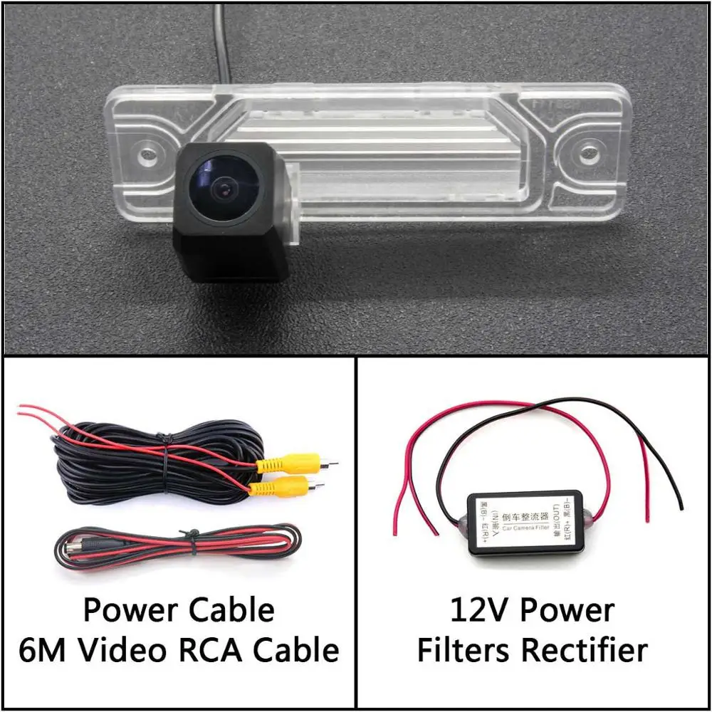 Camera With Filter Full HD камера заднего вида для Renault samsung QM5 MK1 koleos 1 samsung SM5 KPQ/A32 автомобильный парковочный ЖК-зеркальный монитор - Название цвета: Camera With Filter
