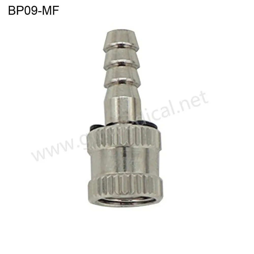 Free shipping Female&Male Screw Connector Metal Connector NIBP Cuff Air Hose Connector 3 Set/Pack.