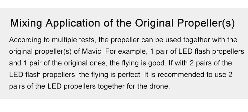 DJI MAVIC2 светодиодный светящийся весло для вспышки RC Квадрокоптер зарядка шумоподавление комплектующие винта для Mavic 2 Pro/Zoom Drone