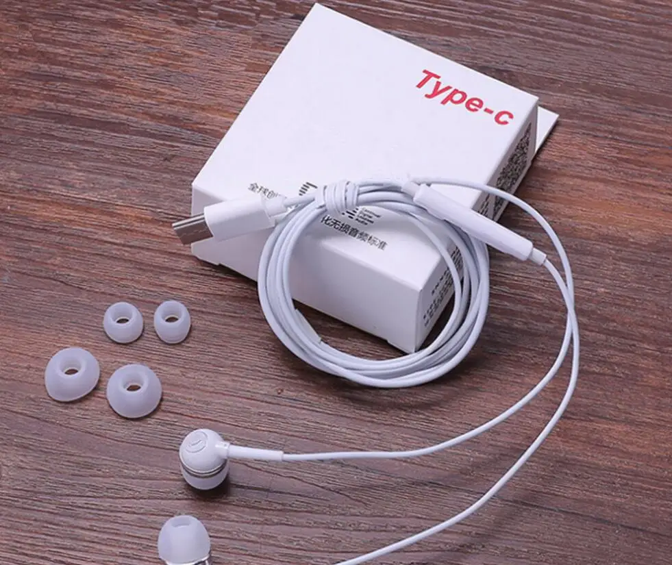 Стереонаушники Letv LeEco TYPE C CDLA Hi Fi наушники с микрофоном и регулятором громкости
