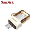 SanDisk OTG DD3 USB флэш-накопитель 32 ГБ флэш-накопитель USB 3,0 карта памяти мини USB флешка