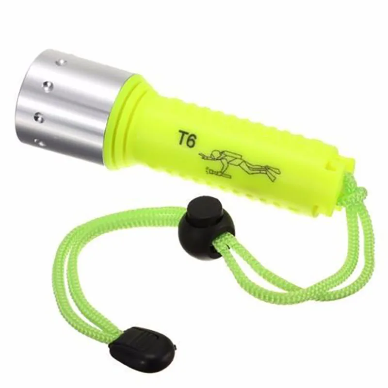 Фонари для дайвинга CrazyFire XM L T6 светодиодная водонепроницаемая лампа фонарик