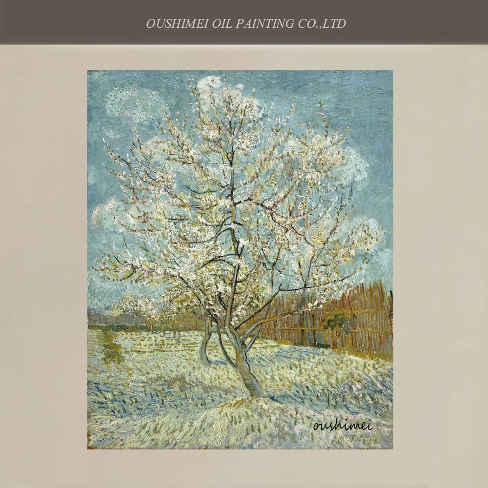 Фотообои ручной работы с изображением снежного пейзажа картина маслом на холсте