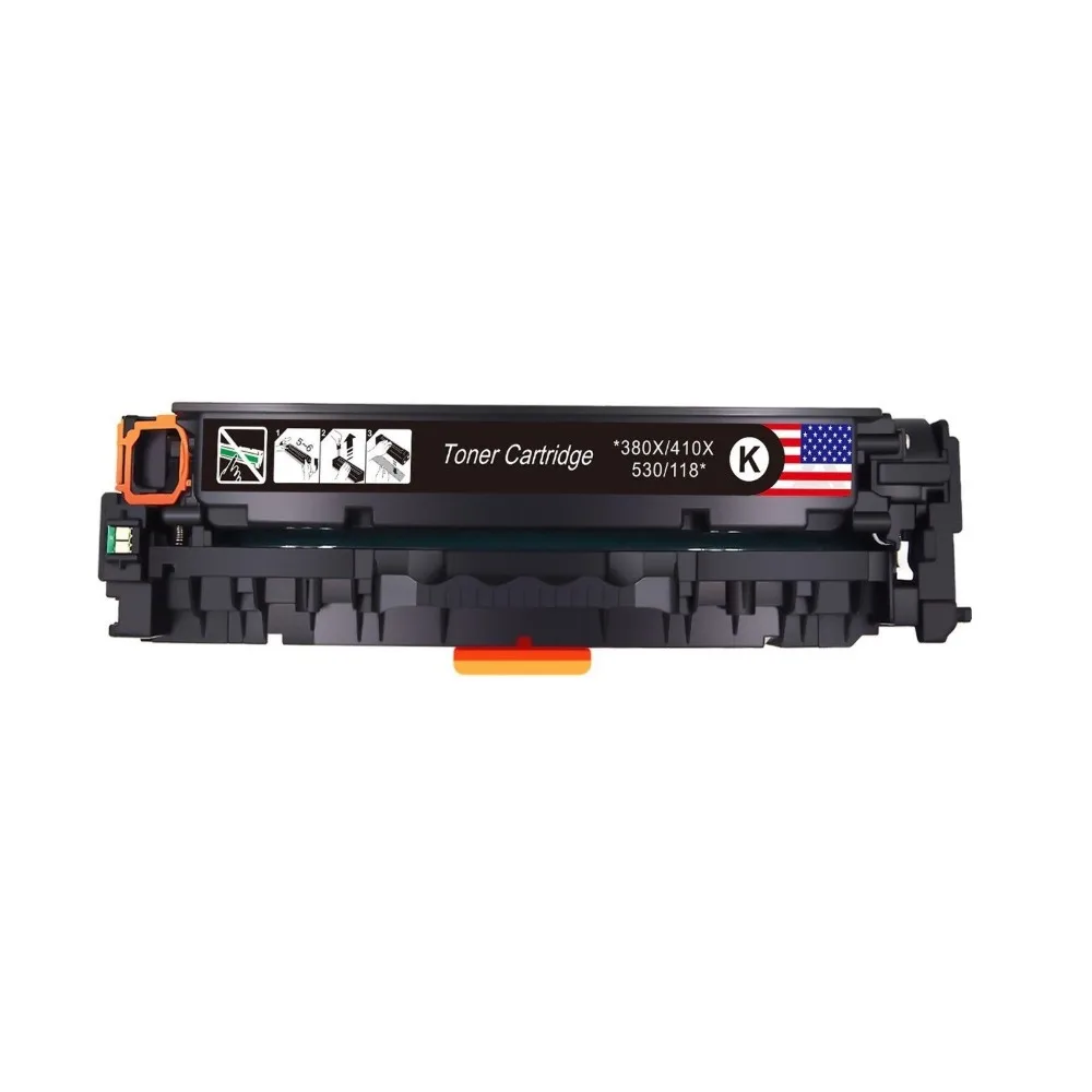 Тонер Королевство 5 шт. CE410-CE413A 305A тонер-картридж для HP LaserJet Pro 300 Color M351a M375 M475 M451