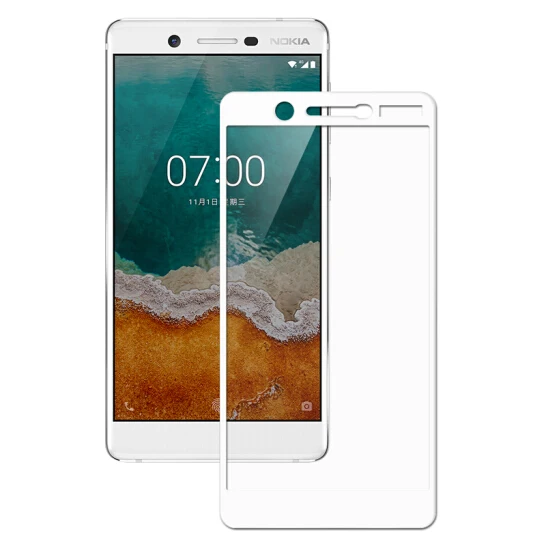 3D полное покрытие закаленное стекло для Nokia 2 3 5 6 7 8 протектор экрана | Мобильные