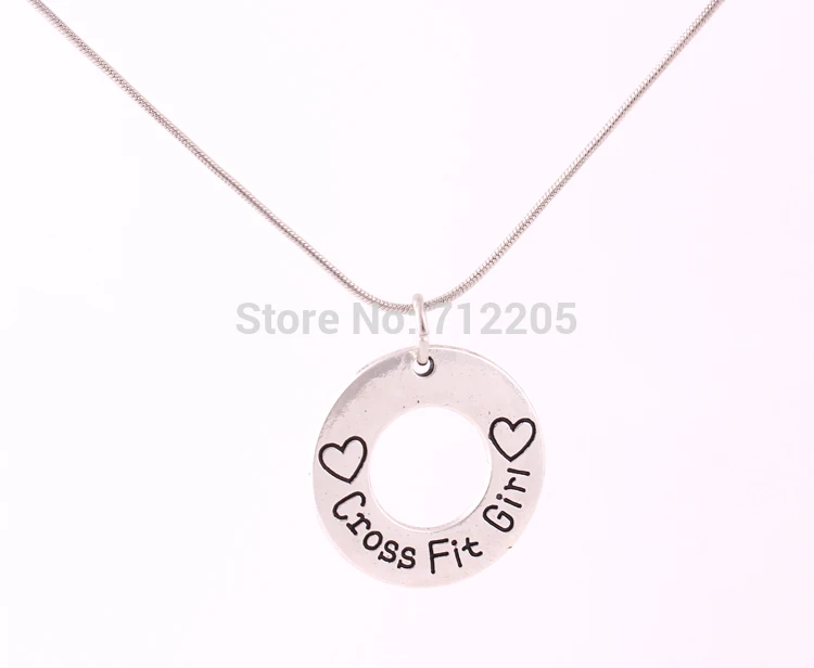 Latest style 10pcs antique silver zinc studded Cross Fit Girl Ferrule Pendant with snake chain necklaces | Украшения и аксессуары