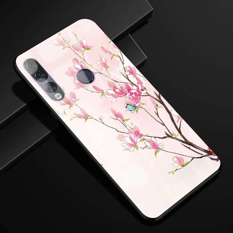 31 Для lenovo Z5S чехол 6,3 ''стекло Жесткий PC задняя крышка для lenovo Z5S чехлы для телефонов силикон бампер Coque для lenovo Z5s Z5 S Z 5S Capa - Цвет: 31