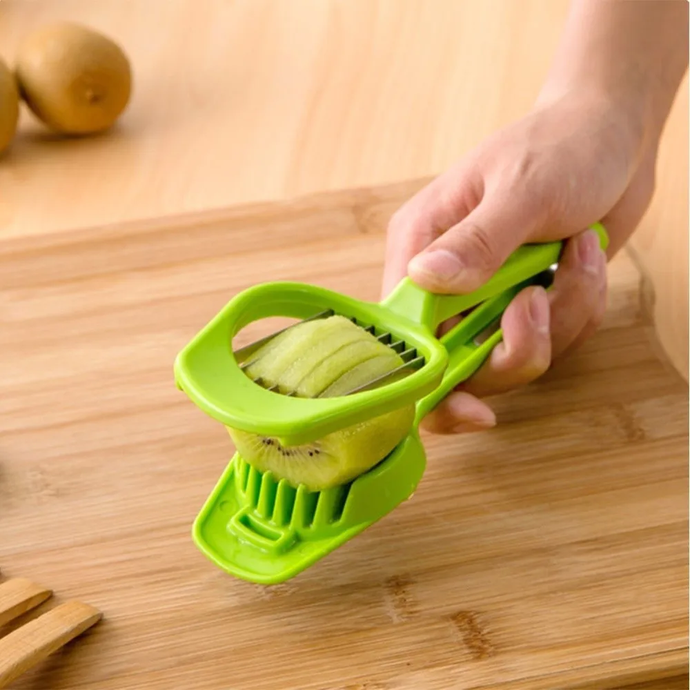 1pc Manual Egg Slicer Long Handle Slice Cutter Soft Fruit Vegetable Cheese Home Kitchen Cooking Tools | Дом и сад