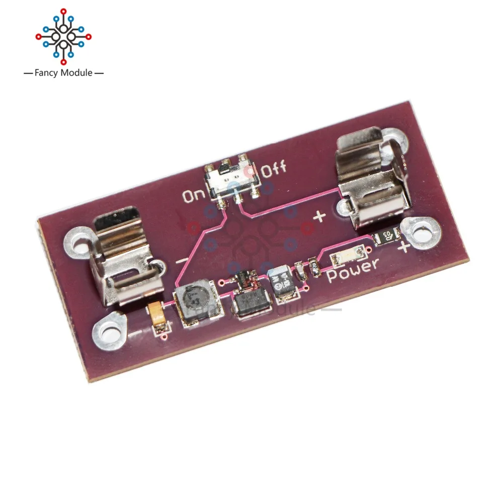 Модуль питания LilyPad AAA батарея Шаг до 5 В конвертер для Arduino | Инструменты