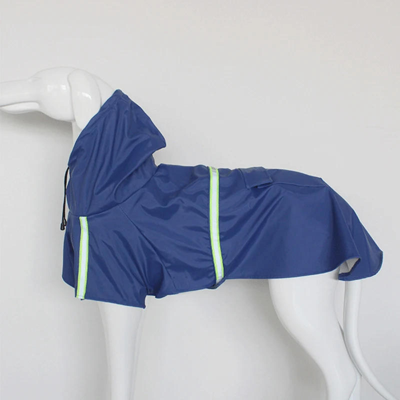 Pet Clothes Raincoat for Dogs Waterproof Dog Coat Jacket Reflective For Small Medium Large S-5XL | Дом и сад