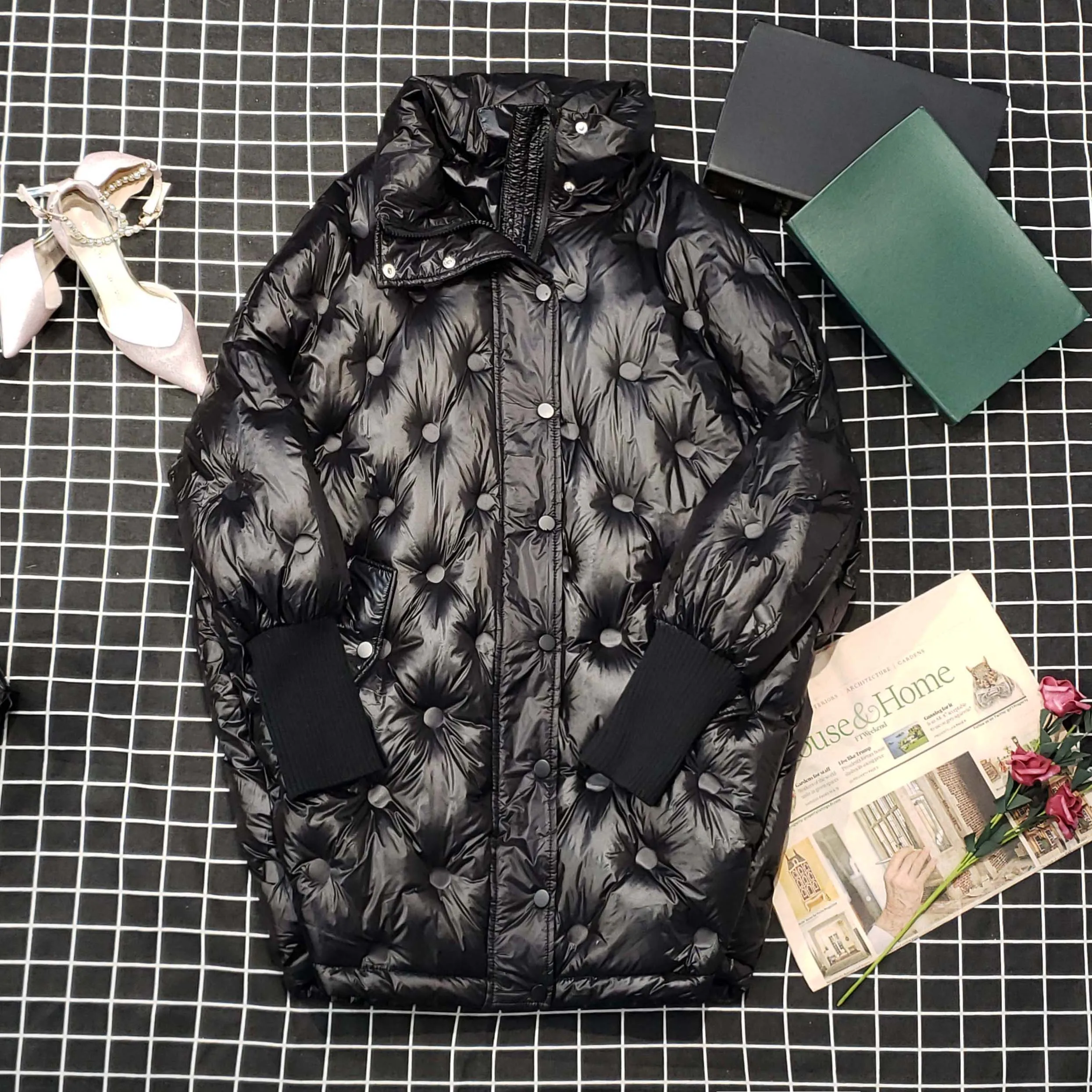 Пуховик женский белый зимний 2019|Женские пуховики| |