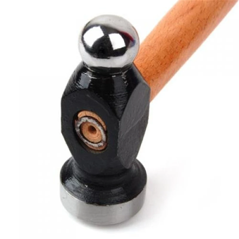 

1 PC Planishing Chasing Hammer with Wooden Handle Jeweler / Goldsmith Tool Metal Head Hardwood Handle Chasing Hammers Hand Tool