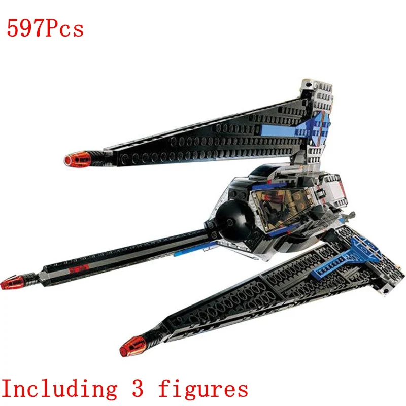 Блок Звездные войны X-Wing Tie Fighter трекер I Fighter строительный блок игрушки для детей собрать кубики на тему «Звездные войны» Игрушки