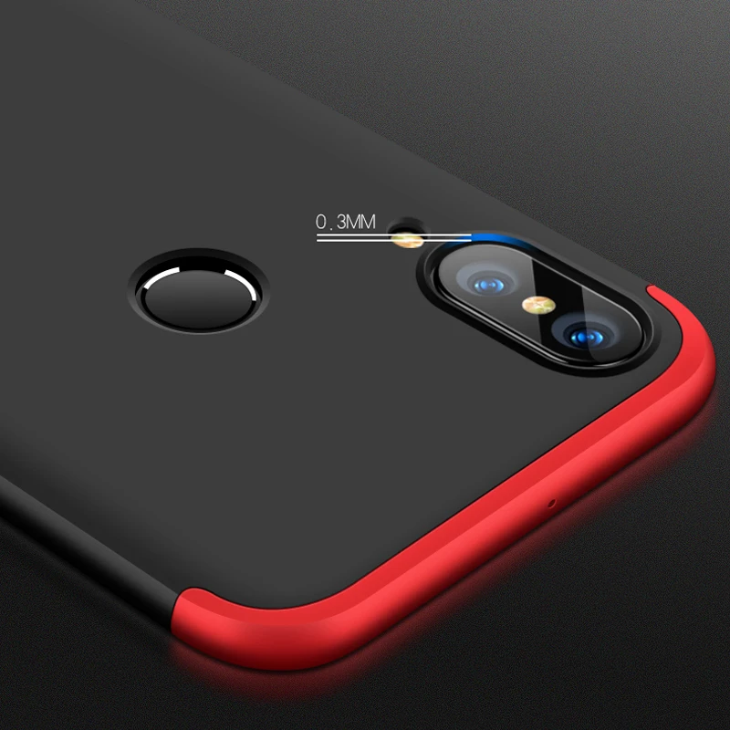 Чехол для Huawei P20 P30 Pro Lite задняя крышка Vpower 360 полная защита противоударные жесткие