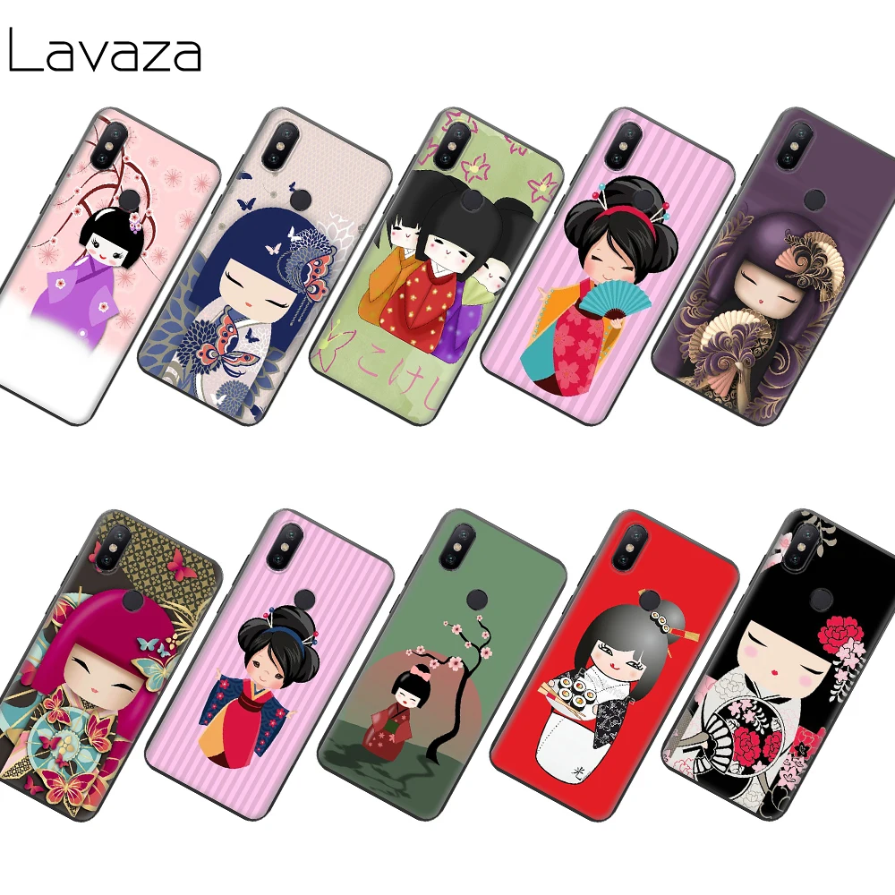 Lavaza kawaii японская кукла Kokeshi ТПУ чехол для Xiaomi Redmi Note 4 4X 4A 5 5A 6 6a 7 8 Pro Go Prime Plus |