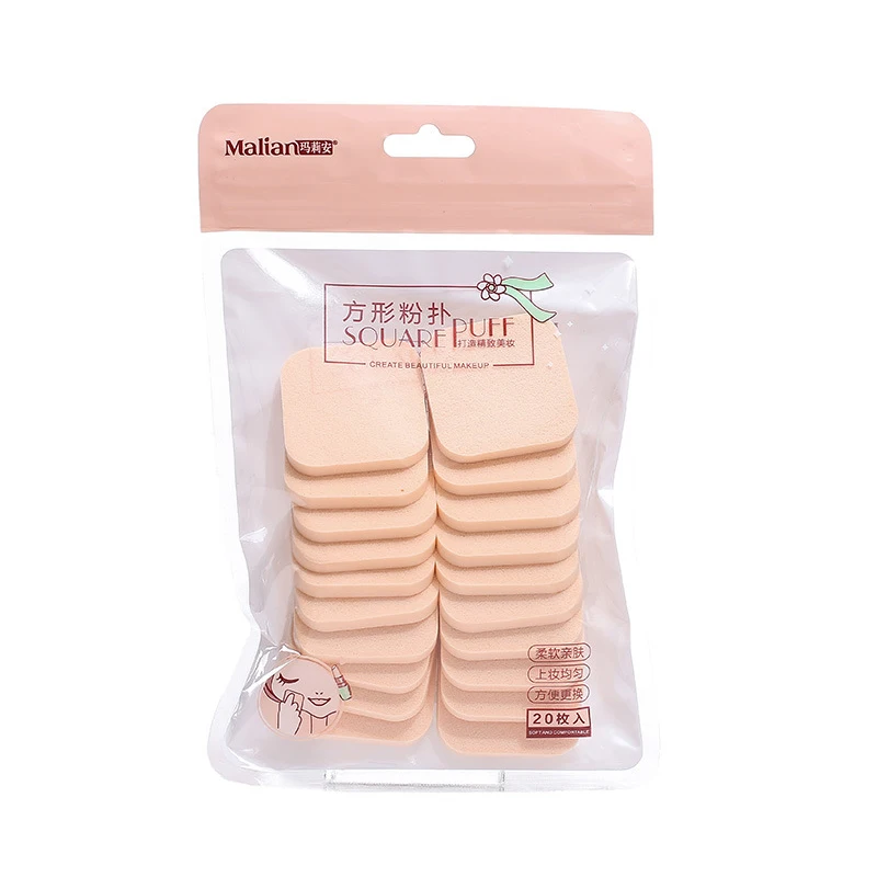 

Sponge Cosmetic Puff Make Up Sponge Face Soft Women Makeup Foundation Contour Facial Sponges Powder Puff Wet and Dry Use 20PCS
