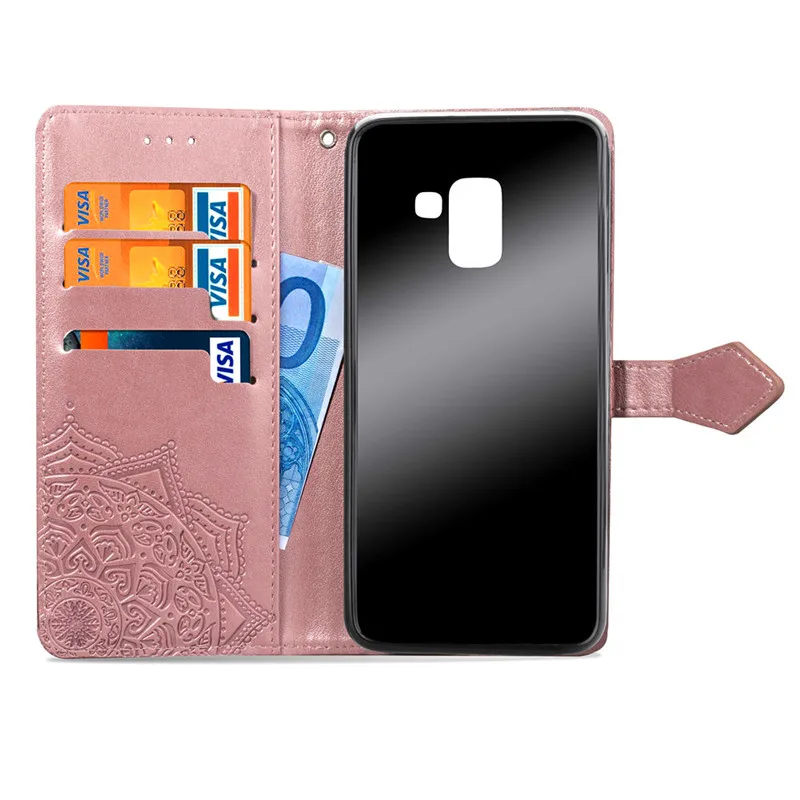 Чехол-Кошелек Filp для Samsung Galaxy J8 J2 J3 J5 Pro J6 J4 Core J7 DUO Plus 2018 2017 J1 2016 J730 J530 G530 J710 J510 J330 Etui |