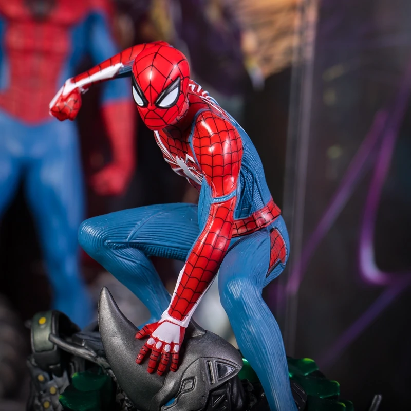 Marvel Человек паук PS4 игра коллекционеры издание ПВХ фигурка Коллекционная модель