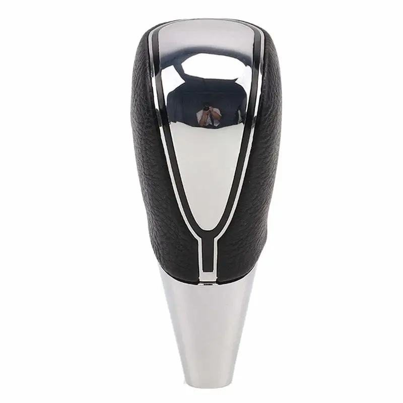 Черная кожаная сенсорная светодиодсветильник ка автомобильная ручка