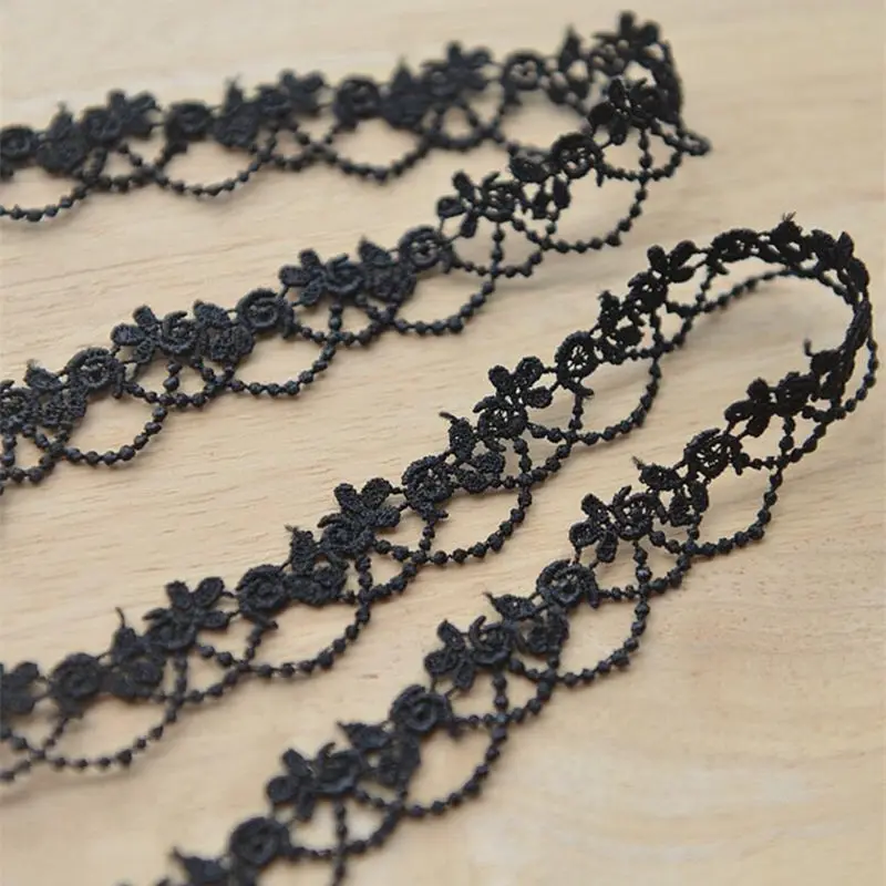 Белая черная кружевная лента DIY ювелирные изделия/аксессуары для одежды|lace