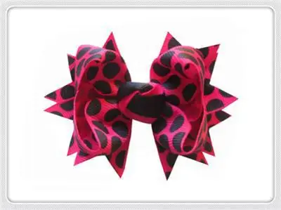 3.5 inch The printing take Boutique Hair Bows For Children Accessories Baby Hairbows with Clip 12pcs/lot Free Shipping | Аксессуары для