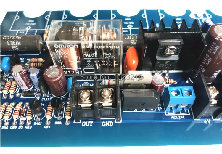 Accuphase E405 Amsenmei 2,0 двухканальный чистый Hifi усилитель мощности DIY Kit HIFI задний