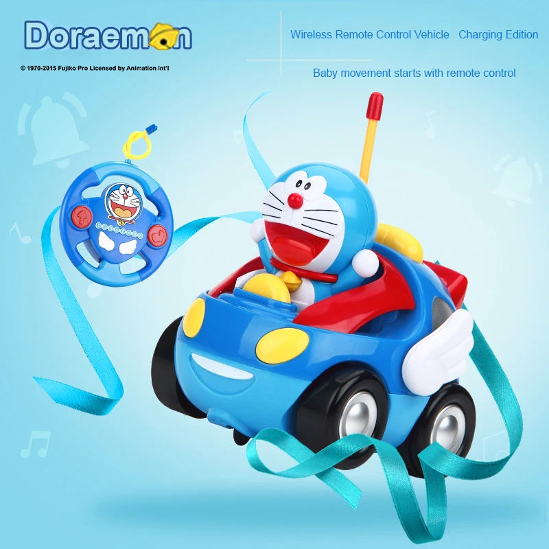 Детские милые 1:16 Автомобильные Игрушки Doraemon электрический RC автомобиль с