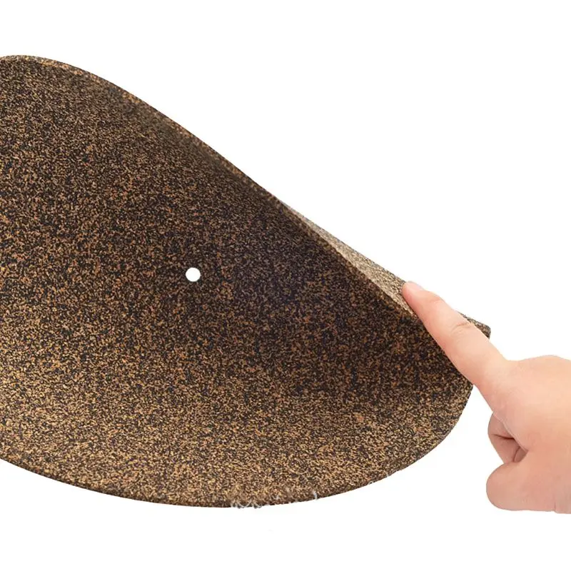 Пробковый поворотный коврик Audiophile 2 мм/3 мм антистатические анти-встряхивание Slipmat Pad LP Виниловая пластинка аксессуары
