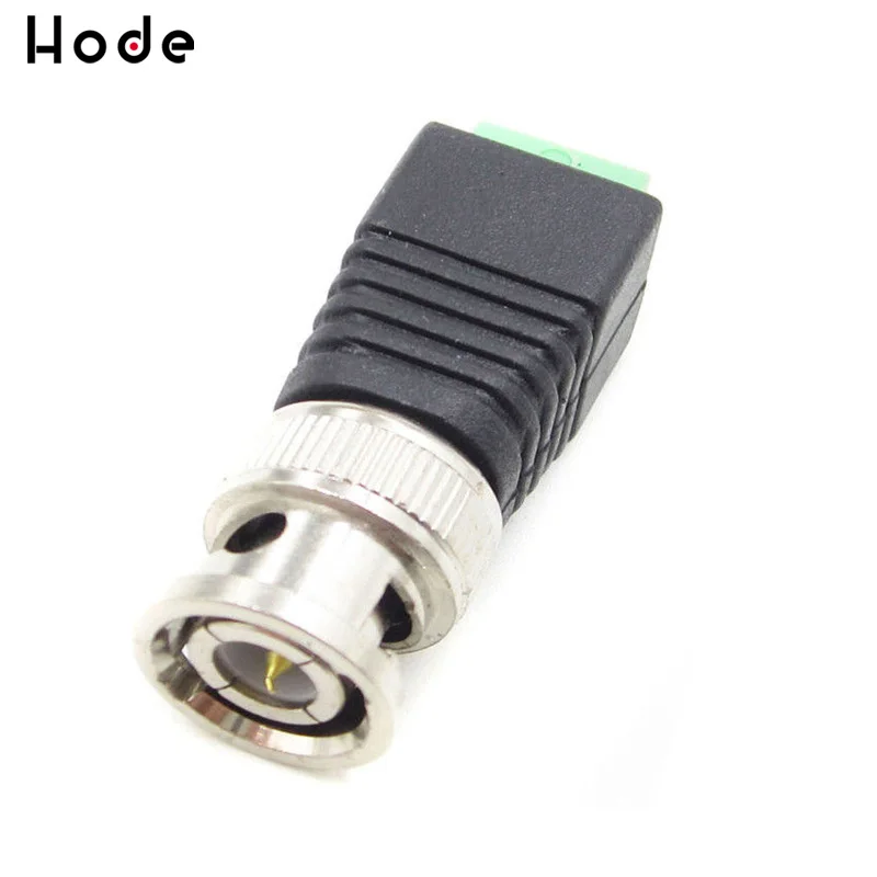5 шт./лот Mini Coax CAT5 для камеры видеонаблюдения BNC разъем адаптера POE CCTV тестер