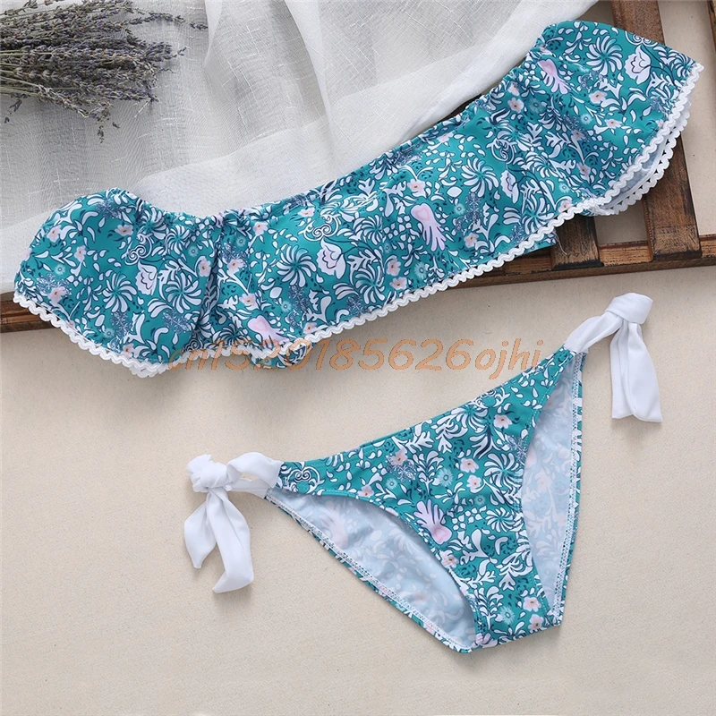Сексуальное бикини Для женщин кружево купальник пляжный костюм с открытыми