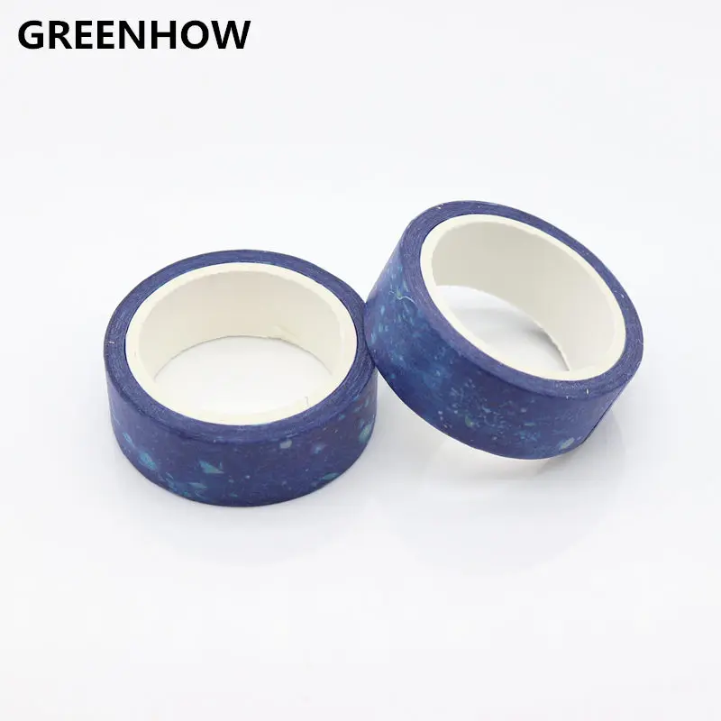 Бумажные японские наклейки GREENHOW DIY для скрапбукинга 15 мм * 7 м 8092 | Канцтовары офиса