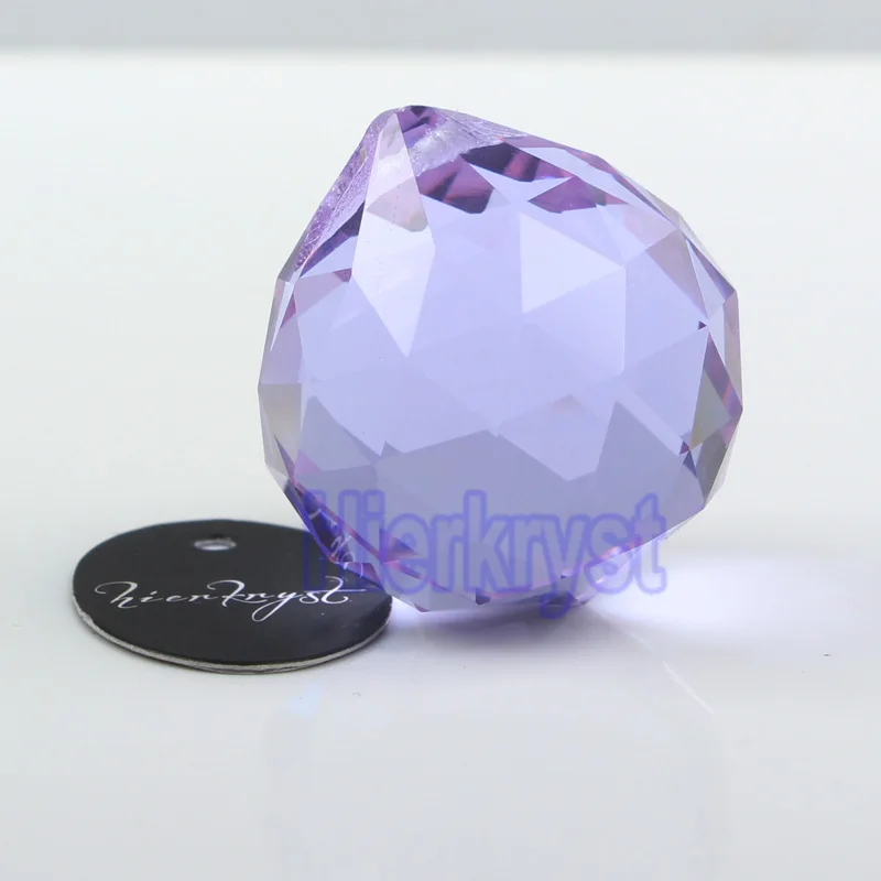 Гирлянда чакра спектры 5 пурпурная люстра стеклянные кристаллы лампа призмы