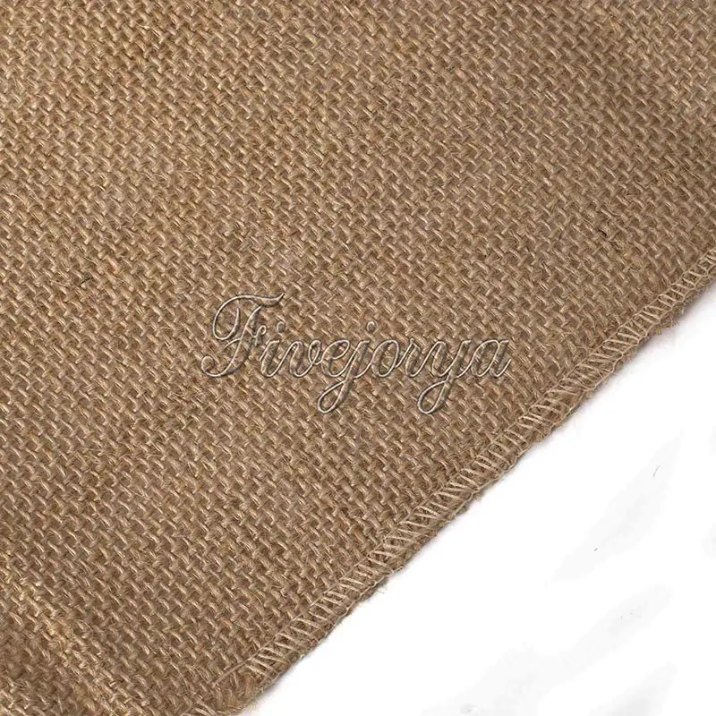 1 шт натуральный джут Hessian Burlap настольная дорожка 30 см x 275 см для вечерние событие банкет скатерть деревенский Свадебный декор