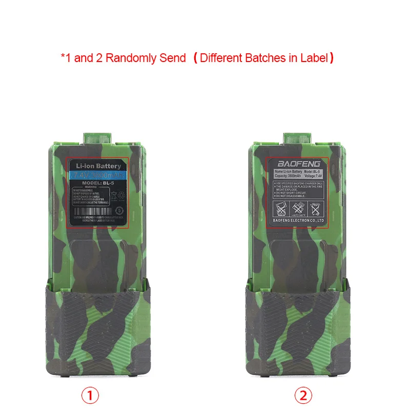 BL-5 Baofeng UV-5R Батарея 3800 мАч Baofeng Батарея Кабель зарядного устройства USB кабель для BF-F8 uv 5r uv5r UV-5RE UV-5RA 5RB 5RL F8+ F8HP