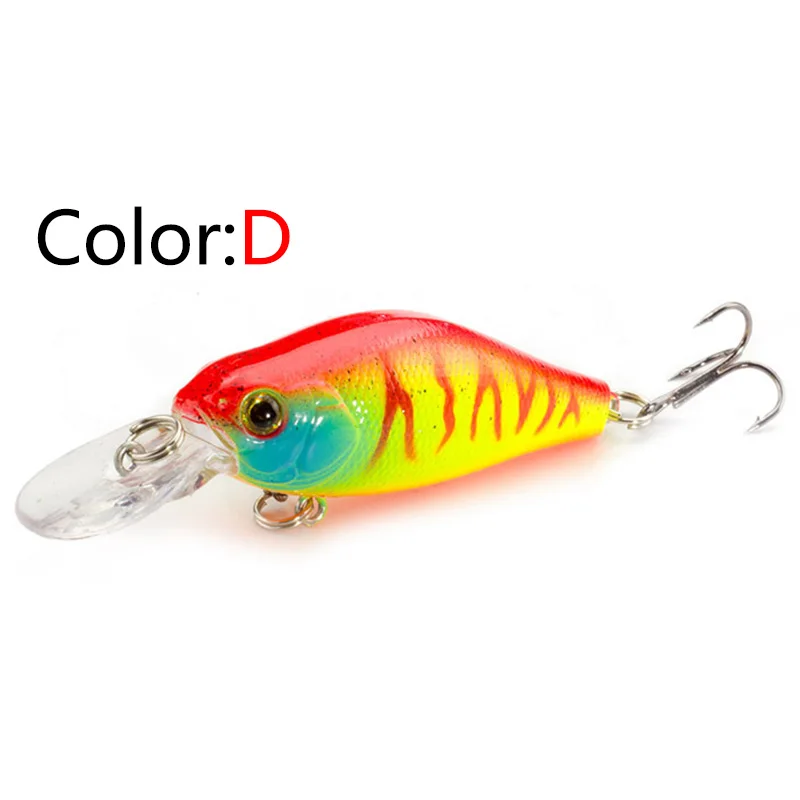 Рыболовная приманка OUTKIT Плавающий Гольян воблер с кривошипом искусственная 6 5 см