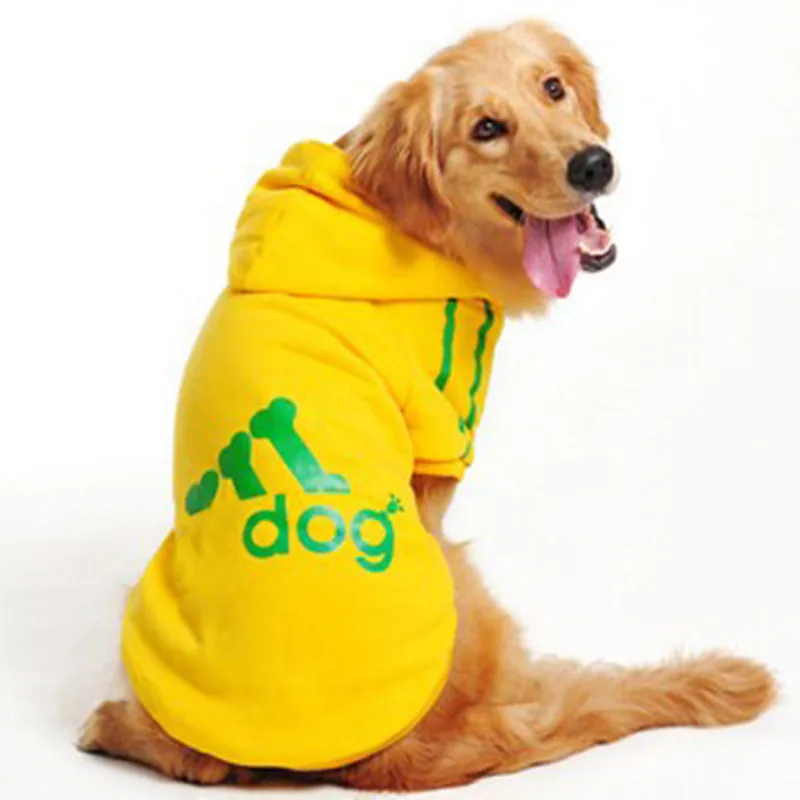 

Petminru Spring Autumn Pet Coat Hoodie Sportswear Large Dog Clothes Sweater Golden Retriever Jacket Clothing Costume