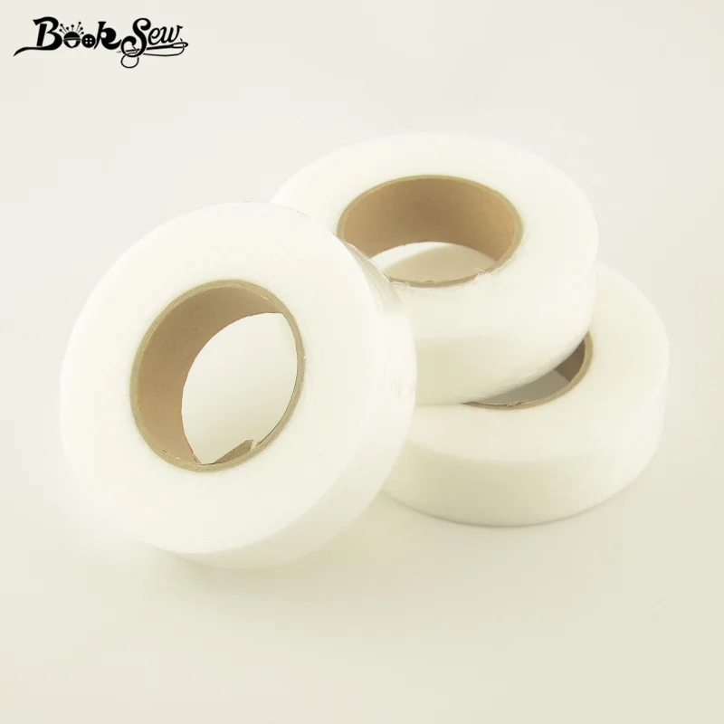 Booksew клей double faced Ткань Клейкие ленты 3 см Ширина 70 метров синтетический хлопок