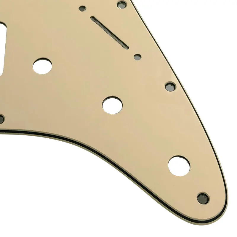 Pleroo отличное качество гитарные части 3 P-90 гитара Stratocaster PICKGUARD для нас 11 винтовых отверстий Strat 3 P90S Humbucker