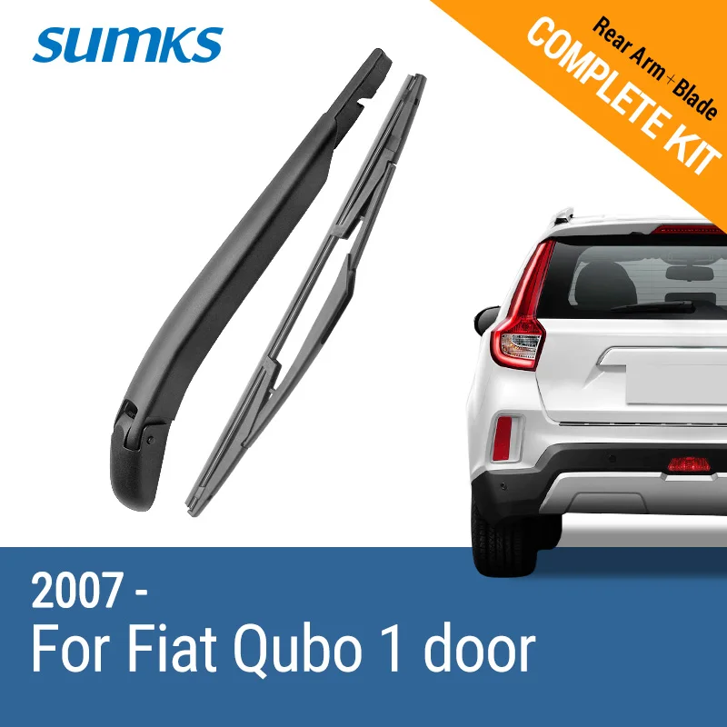 

SUMKS Rear Wiper & Arm for Fiat Qubo 1 door 2007 2008 2009 2010 2011 2012 2013 2014 2015 2016 2017