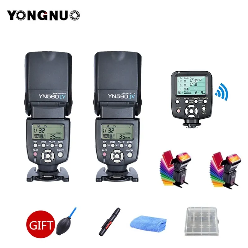 Беспроводная вспышка Yongnuo YN560IV YN560 IV 2 4G с триггером YN560TX для камеры Canon Nikon Olympus