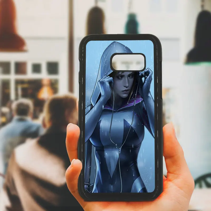 Comics паук Гвен чехлы для телефонов Samsung Galaxy A3 A5 A7 A8 2015 2016 2017 2018 Примечание 8 5 2 3
