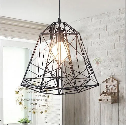 Оптовая продажа креативные железные подвесные светильники в промышленном стиле