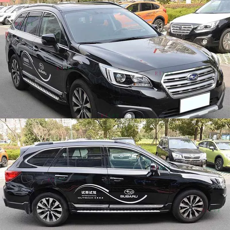 Алюминиевая боковая Беговая доска nerf bar подходит для Subaru Outback 2015-2020 автомобильные