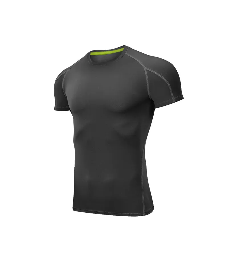 15 Colors Running T-shirt New Pro Fitness Wear Summer Men Quick Dry Cycling Top Gym Shirt Bike Jersey Running Clothing - Цвет: 10