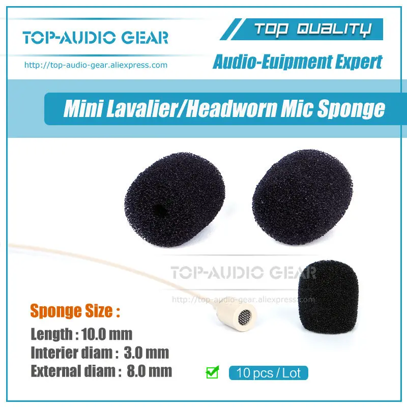 Высококачественная мини накладка на лобовое стекло насадка губка для микрофона